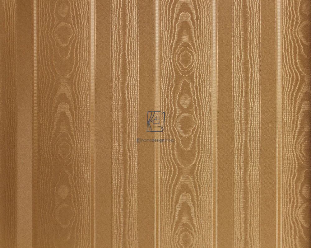 Eijffinger Westminster 320113 brons glans vinyl hotel chique  Moir&eacute; salon de versailles