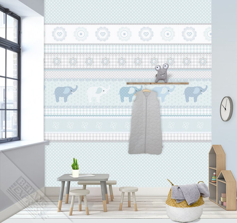 Behangexpresse Kay And Liv Elephant Fotobehang INK7044