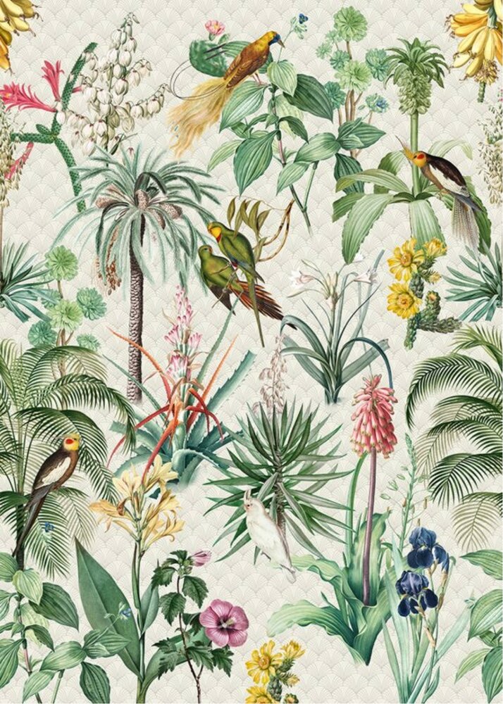 Behangexpresse Floral Utopia Fotobehang INK7558