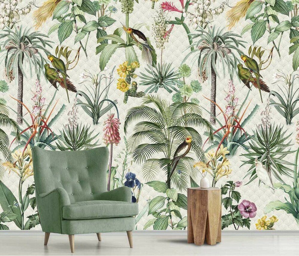 Behangexpresse Floral Utopia Fotobehang INK7558
