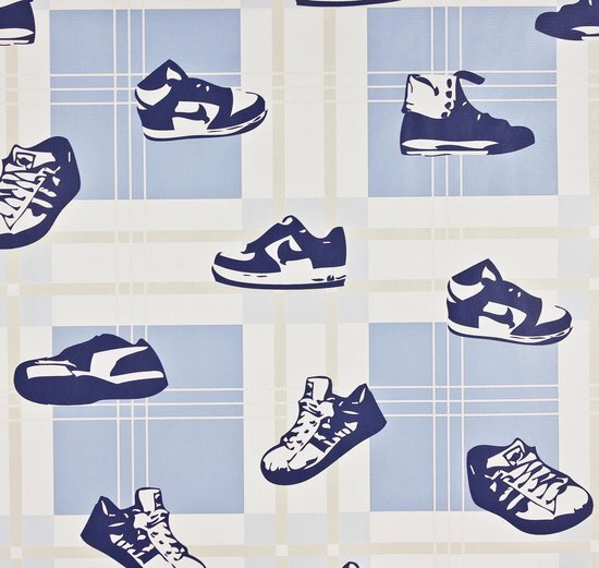 sneaker paradise papier behang 