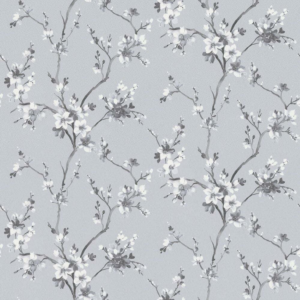 38500-3 amandel bloesem  1.06 brede rollen  vlies met glitter op bloesem en takjes