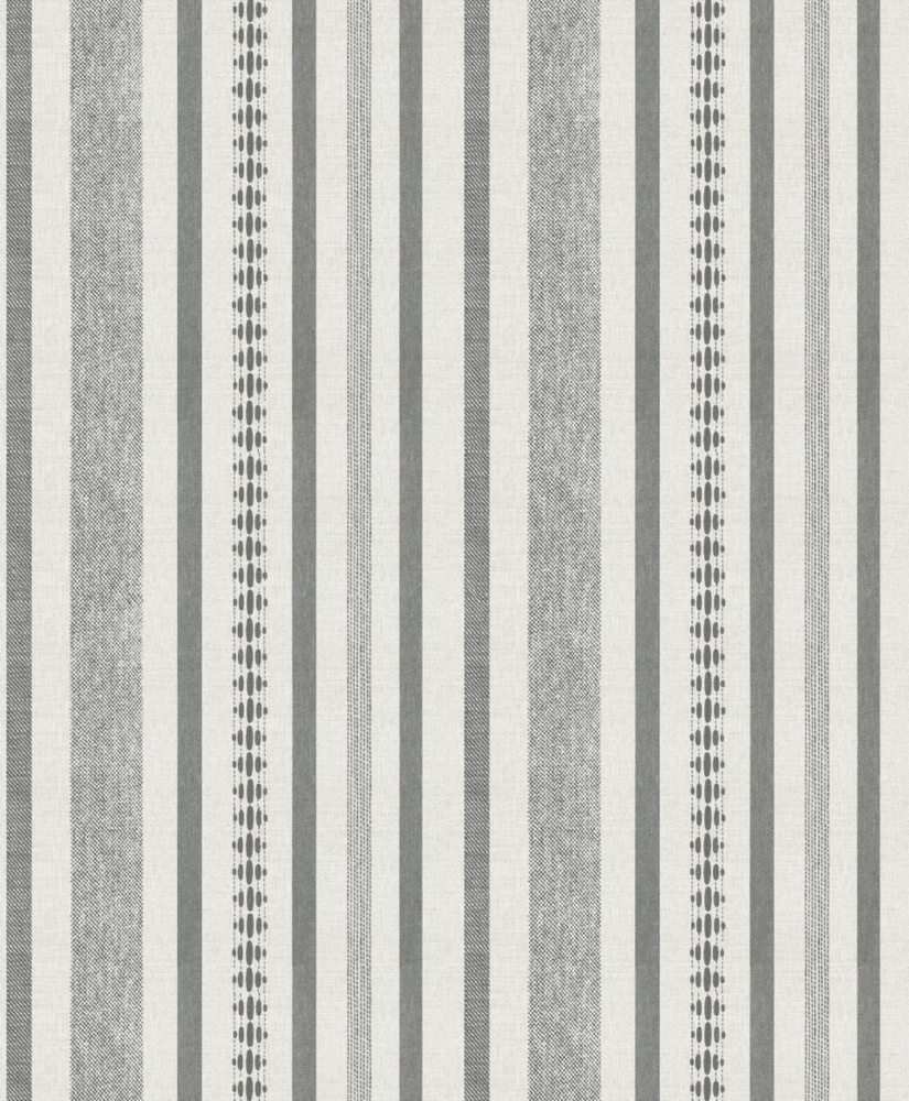 off white  grijs linnenweefsel traditional scandinavian embroidery patterns  stripes vinyl op vlies