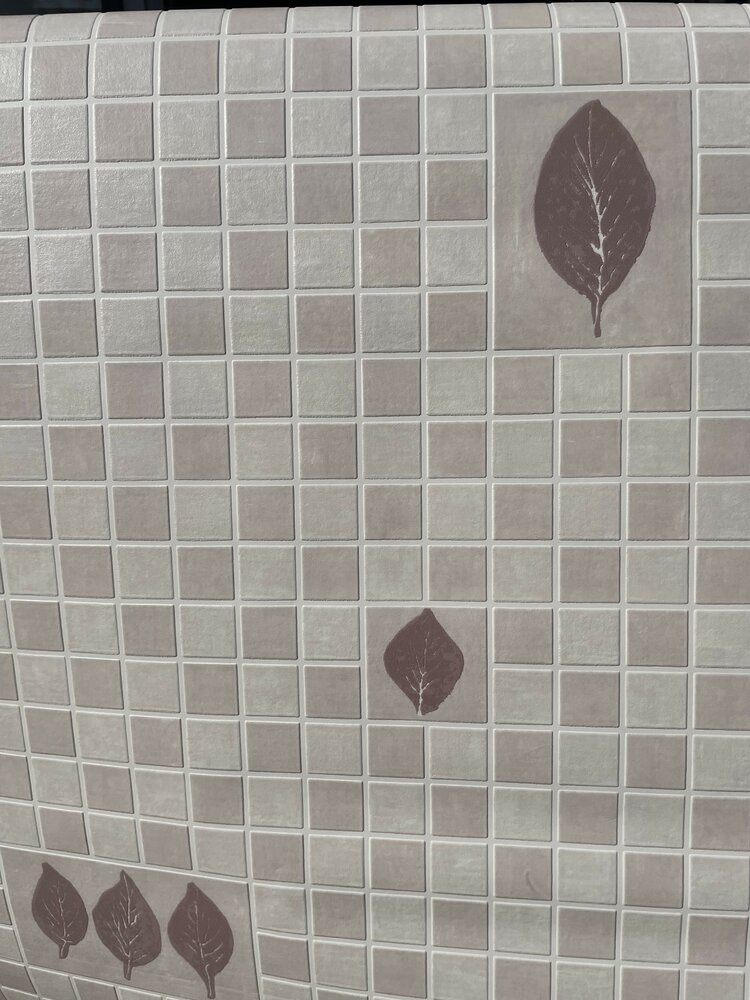 tegeltjes relief vinyl keuken behang