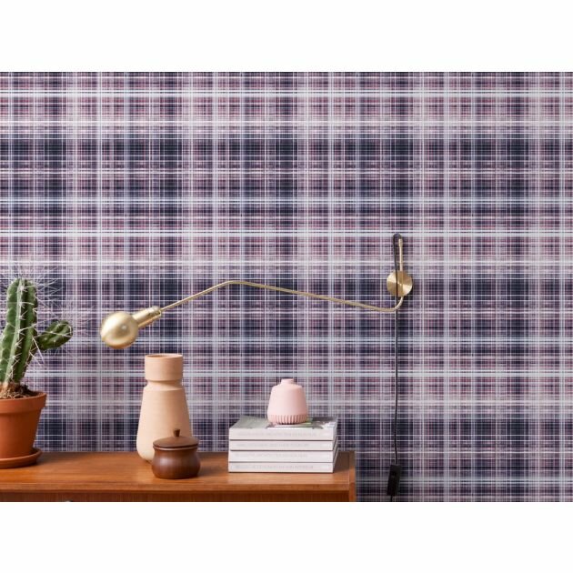 neo royal fashion stripes squares violet  by marcel wanders 1