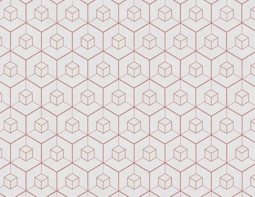 escher  Dimensions 219564 - Roze wit grafisch