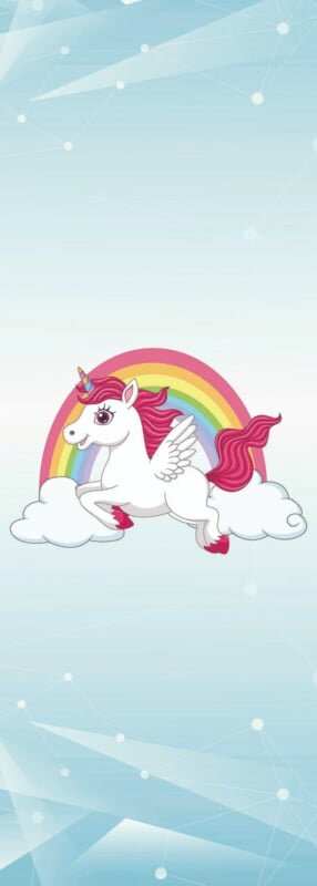 Behangexpresse Unicorn Horizontaal Paard Fotobehang VE3003