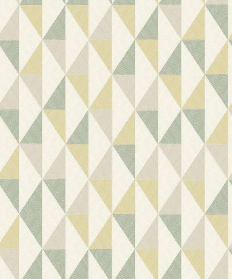 grafisch scandi linnen weefsel vinyl op vlies