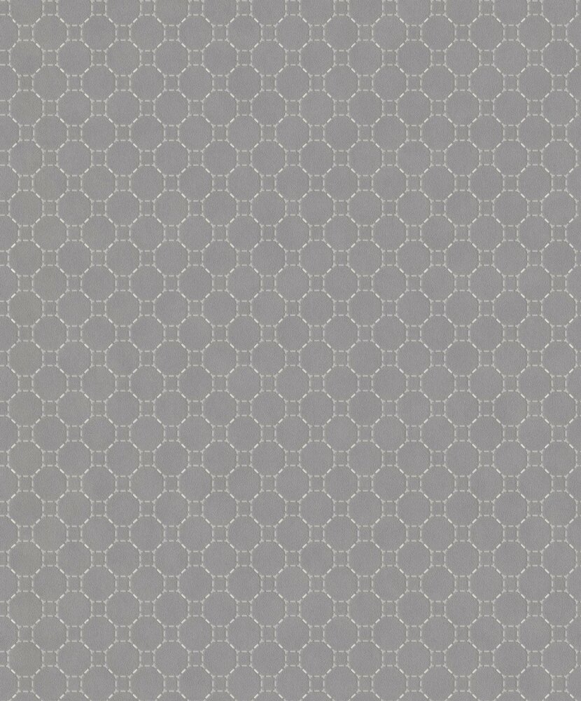 Art Deco grijs geometrische relief vinyl op vlies1