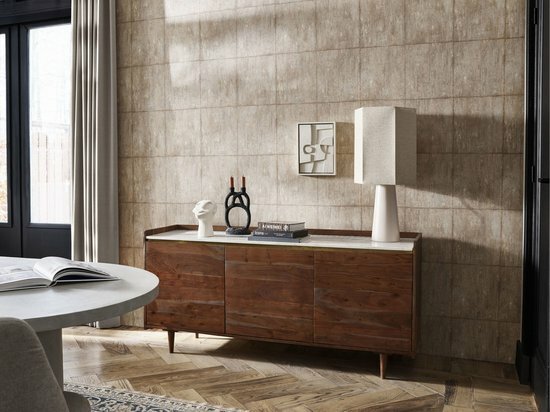 BN Wallcoverings Imagine 221073 - Grijs beton platen vinyl op vlies11