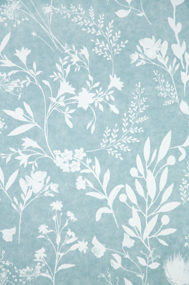 scandinavian  romance flowers nature vinyl op vlies1