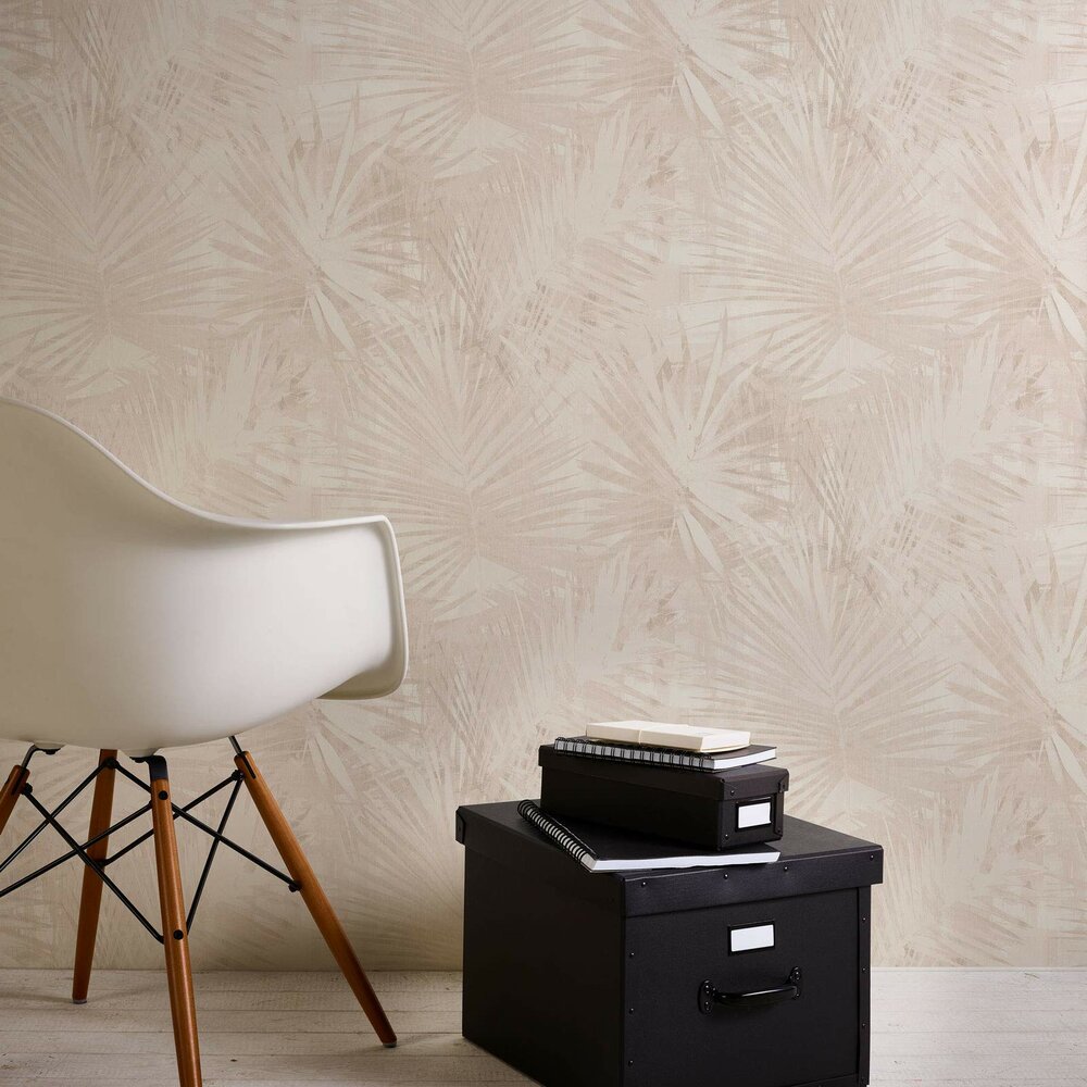 hygge taupe roze wit botanisch linnenweefsel vlies