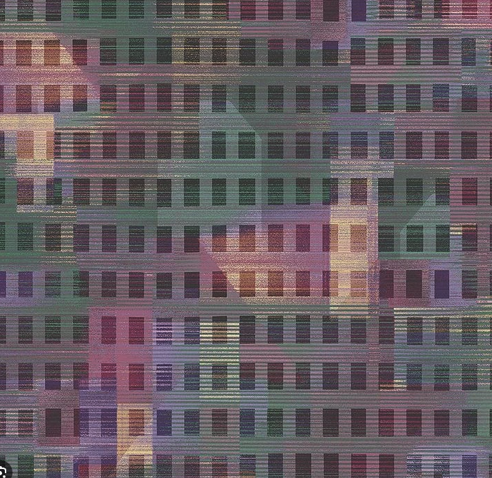  multicolour pop art graphic vinyl op vlies ecodeco