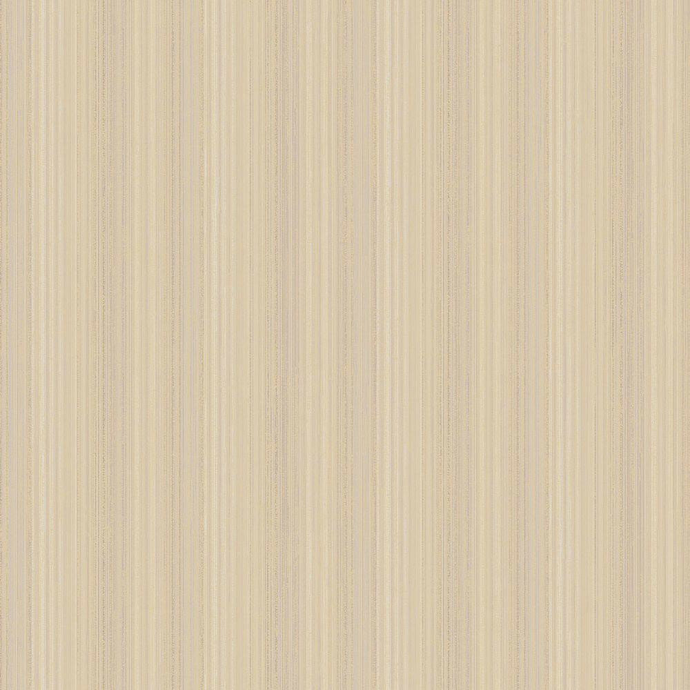 beige creme Retro Stripe  zacht glans effect lineage vlies 