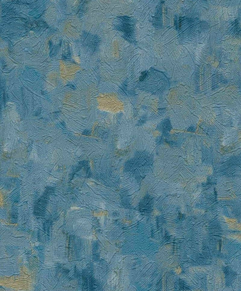 BN Wallcoverings Van Gogh 3  220046 van gogh paint strikes  blauw
