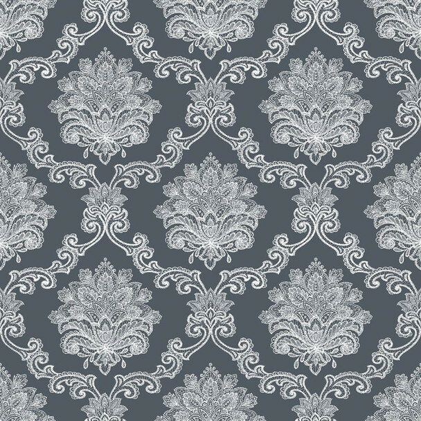 GRANDDUCHESS ANASTASIA grijs wit kant barok  oriental barok vlies