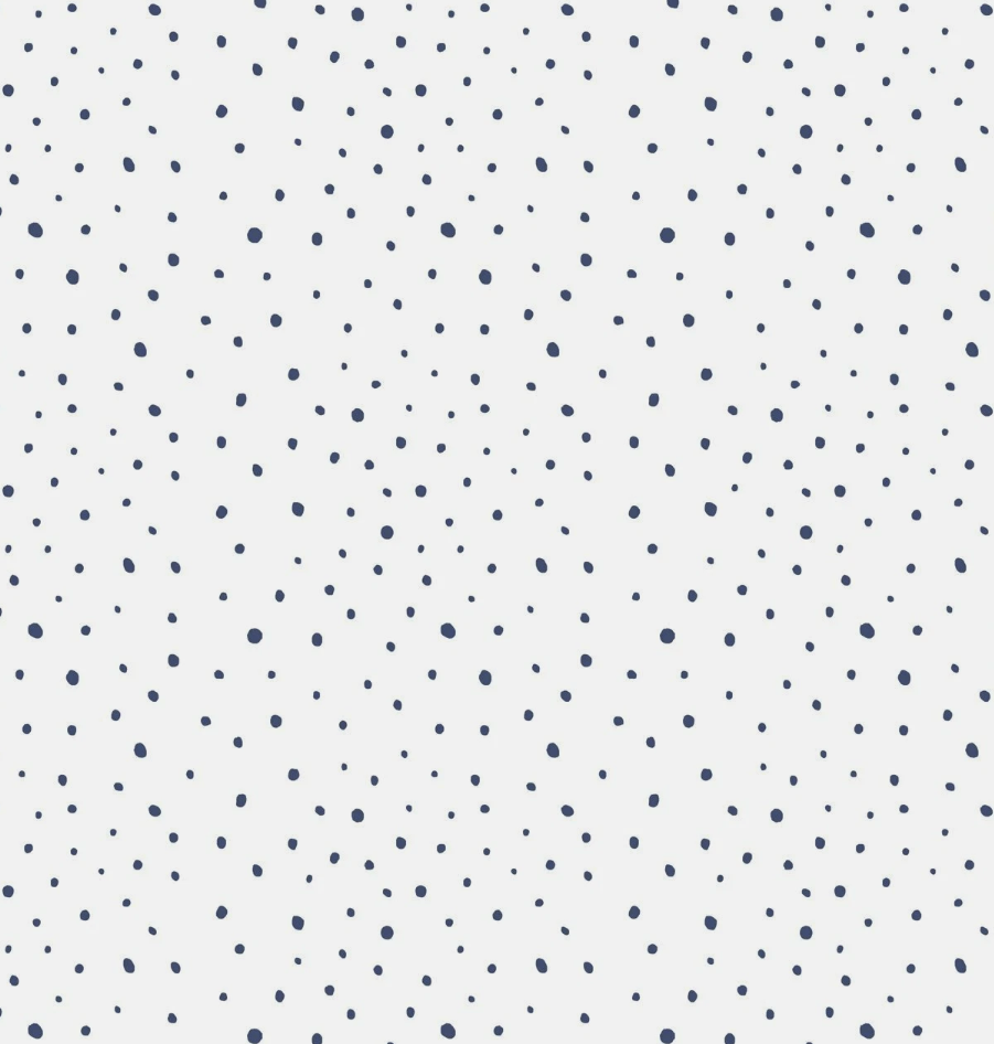 LITTLE BLEU DOTS VLIES