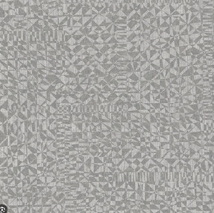 grijs zilver grafidch metalic  vlies