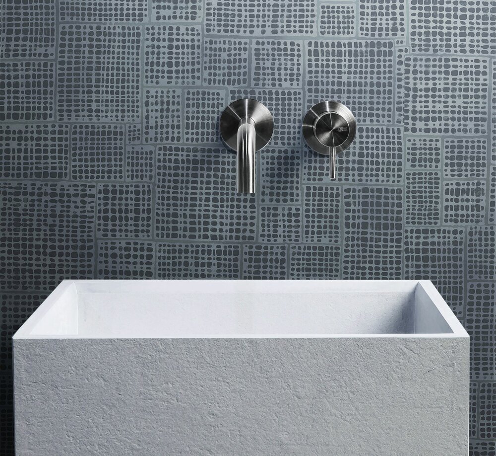 bruin purple grafisch silver vlies