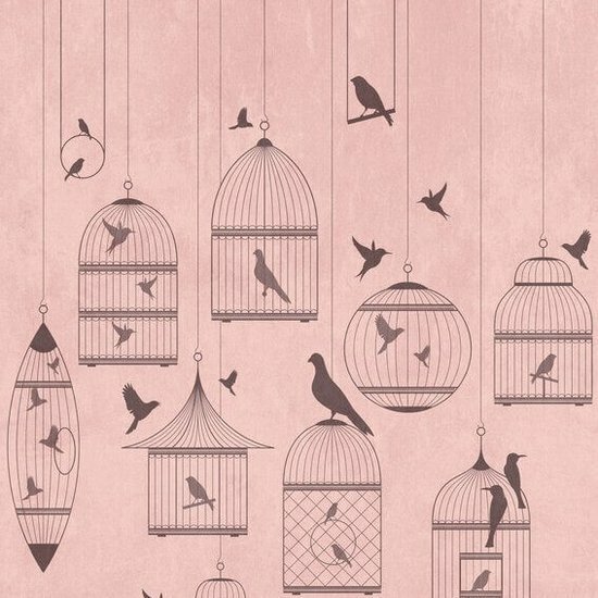 the princess birdcages fotowand vlies
