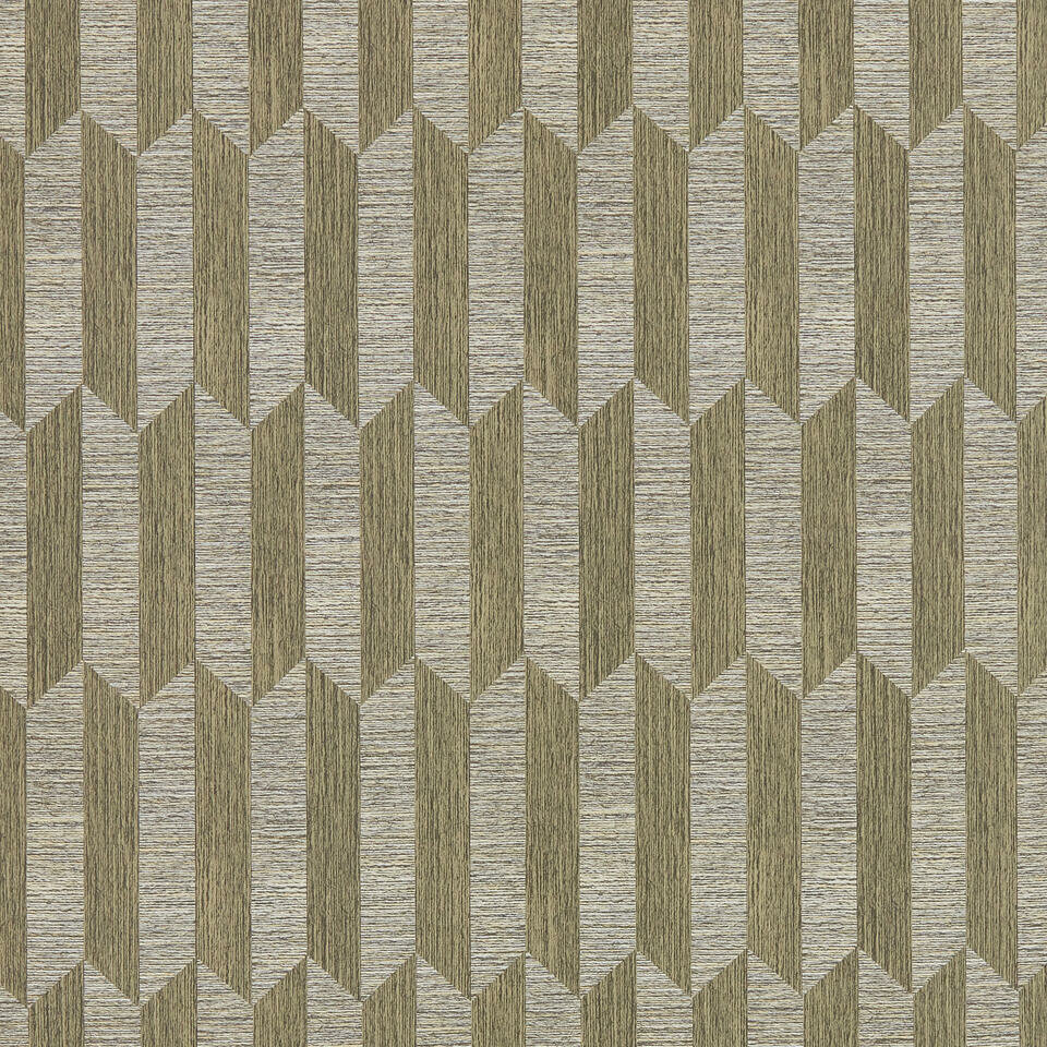 scandinavian grafisch olijf taupe tinten vlies 2e foto vb patroon andere kleur