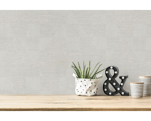 AS Creation Titanium 3 38196-6 - 381966 - creme met glans en textuur