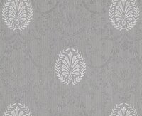 Eijffinger Westminster 320127 grijs zilver taupe glansvinyl  princess mathilde bonaparte empire 