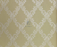 Eijffinger Trianon 320204 zwaar italiaans relief  vinyl vanille Sophie van Beieren salon hoffburg 