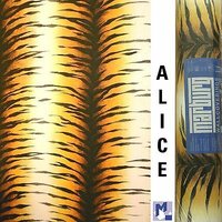 tijger print   vinyl op vlies