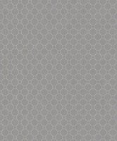 Art Deco grijs geometrische relief vinyl op vlies