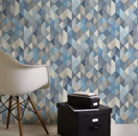 grafisch scandi vinyl op vlies