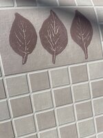 tegeltjes relief vinyl keuken behang