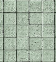 brooklyn metro newyork tin tiles by piet hein eek  pastel green