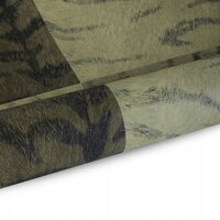 green tiger  squares vlies