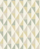 grafisch scandi linnen weefsel vinyl op vlies