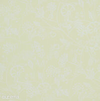 pastel geel  bloemen vlies 