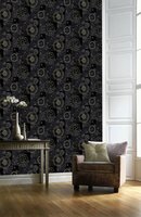 timeless black  trendy stevig papier behang
