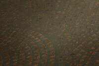 A.S. CR&Eacute;ATION Vliesbehang 38027-3 Cuba geometrisch bruin brons metalic 