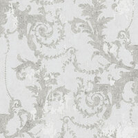 HOTEL CHIQUE  off white faded baroque  vinyl op vlies