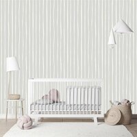 grey scandi  style streep vlies