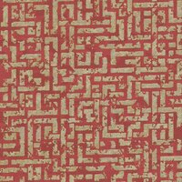 A.S. CR&Eacute;ATION Vliesbehang 38695-4  My Home. My Spa labyrinth  geometrisch goud glitter-effect