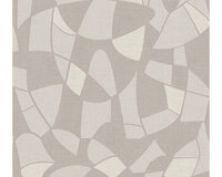 A.S. CR&Eacute;ATION Vliesbehang 39093-3 Antigua grafisch grijs