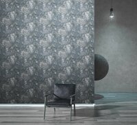 royal grey flower mist dream vlies