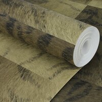 green tiger  squares vlies