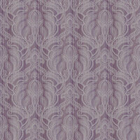 lilac vintage damast  metallic oriental barok vlies
