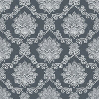 GRANDDUCHESS ANASTASIA grijs wit kant barok  oriental barok vlies