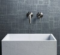 bruin purple grafisch silver vlies