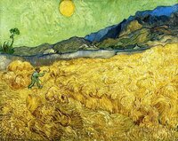 BN Van Gogh 17170 Wheatfield with a Reaper
