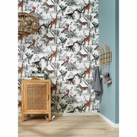 the queens zoo  green  vlies 2e foto vb patroon andere kleur