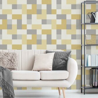 scandinavian hotel chic grafisch trendy luxe stevig papier behang 